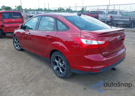 2013 Ford Focus Se из США, поврежденный, VIN 1FADP3F23DL150153